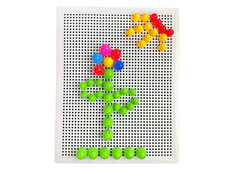 shumee Nagy kreatív puzzle, színes tűk 192 darab
