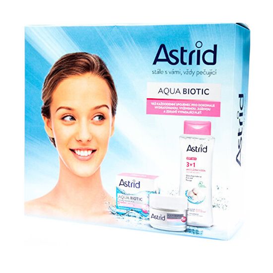 Astrid Ajándékszett száraz és érzékeny bőrre Aqua Biotic Tripack