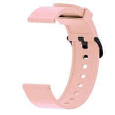 BStrap Silicone V4 szíj Samsung Galaxy Watch 3 41mm, sand pink