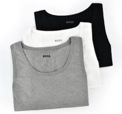 Hugo Boss 3 PACK - férfi póló BOSS Regular Fit 50475278-999 (Méret L)