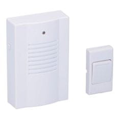 Northix Wireless Doorbell, 16 Sounds - White 