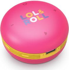 Energy Sistem Lol&Roll Pop Kids Bluetooth, rózsaszín