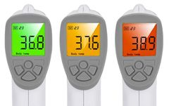 Malatec Homlok infravörös érintésmentes LCD hőmérő