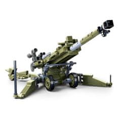 Sluban Model Bricks M38-B0890 ágyú M777 Howitzer ágyú