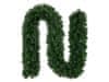 Garland karácsonyi mű díszítetlen zöld Narnia 270 cm