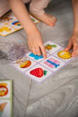 Farfarland Loto átlátszó műanyag kártyákkal - Contour. Oktatási játékok. Játékok gyerekeknek - színes kirakós társasjátékok kisgyermekeknek. Korai oktatás