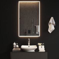 shumee LED-es fürdőszobatükör 60x100 cm