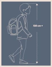 BAAGL 3 SET Skate Polygon: hátizsák, tolltartó, táska, táska