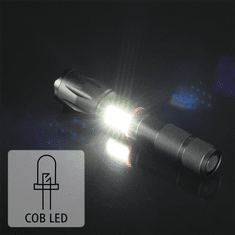 Hama Solid Pro, LED-es zseblámpa, 200 Lumen