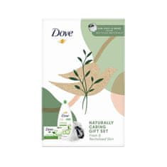 Dove Testápoló ajándék készlet fürdőszivaccsal Refreshing