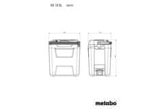 Metabo KB 18 Akkus hűtő és melegentartó láda