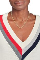 Tommy Hilfiger Dupla csavart nyaklánc aranyozott acélból Braided Metal 2780685