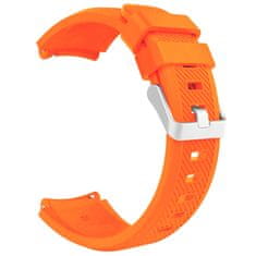 BStrap Silicone Sport szíj Samsung Galaxy Watch 3 45mm, neon orange