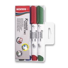 KORES K-Marker fehér tábla filctoll készlet 4 színben