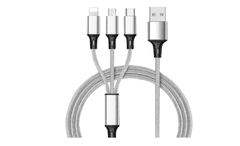 Alum online Töltő USB kábel - 3 az 1-ben