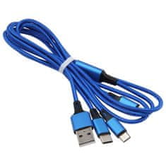 Alum online Töltő USB kábel - 3 az 1-ben