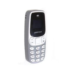 Alum online Miniatűr mobiltelefon - BM10 szürke