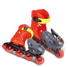 G21 Toy Állítható görkorcsolya 7" - 8,5" vörös-szürke