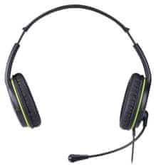 Genius Mikrofonos fejhallgató. HS-400A zöld