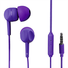 Thomson fejhallgató mikrofonnal EAR3005, szilikon fülhallgató, lila