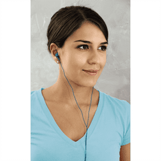 Hama Thomson fejhallgató mikrofonnal EAR3005, szilikon fülhallgató, türkizkék