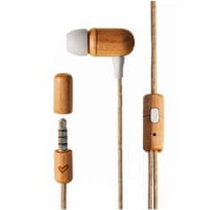 Energy Sistem fülhallgató Eco Cherry Wood (Mini jack, In-ear, Fenntartható fa, Kender kábel, Mikrofon, Control talk)