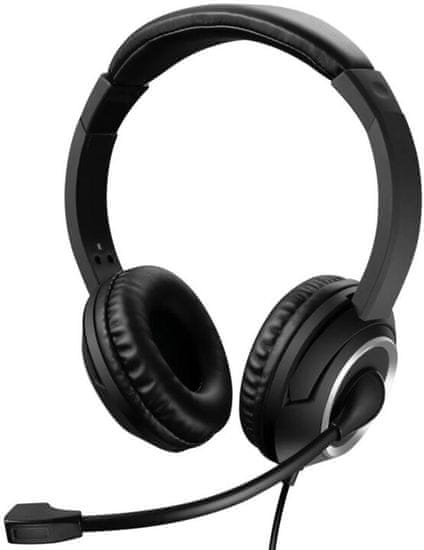 Sandberg PC Headset USB csevegő headset mikrofonnal, fekete színben