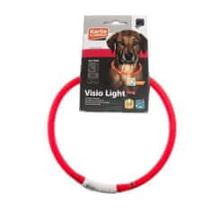 Karlie LED fény nyakörv piros kerület 20-75cm