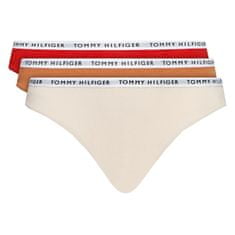 Tommy Hilfiger 3 PACK - női tanga alsó PLUS SIZE (Méret XL)