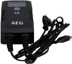 AEG LD4 Akkumulátor Töltő, mikroprocesszoros 4A 6V 12V-os akkumulátorokhoz, 20-80 Ah