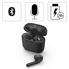 Hama Bluetooth fejhallgató Freedom Light, pipák, töltőtáska, fekete