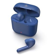 Hama Bluetooth fejhallgató Freedom Light, pipák, töltőtáska, kék