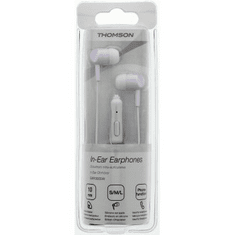 Hama Thomson fejhallgató mikrofonnal EAR3005, szilikon fülhallgató, fehér