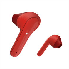 Hama Bluetooth fejhallgató Freedom Light, pips, töltőtáska, piros színű