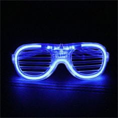 Northix Luminous Glasses - Blue 
