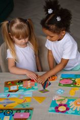 Farfarland Oktató játék tépőzáras "mintával". Játékok gyerekeknek - színes kirakós társasjátékok kisgyermekeknek. Korai oktatás