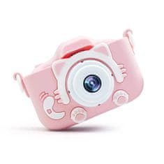MG X5 Cat gyerek fényképezőgép, rózsaszín