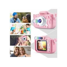 MG X5 Unicorn gyerek fényképezőgép, rózsaszín