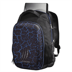 uRage Laptop hátizsák Cyberbag megvilágított, 17,3" (44 cm), fekete