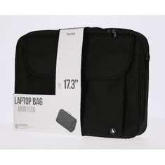 Hama Sportsline Montego laptop táska, 44 cm (17.3"), fekete