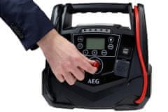AEG Többfunkciós akkumulátor töltő, 12V, 18Ah, 1250 A, 10 bar légkompresszor, 150 PSI, lámpa és voltmérő
