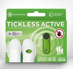 Tickless ACTIVE ultrahangos kullancsriasztó, zöld