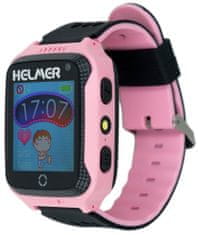 Helmer gyermekóra LK 707 GPS helymeghatározóval/ érintőkijelzővel/ IP54/ micro SIM/ kompatibilis Android és iOS rendszerrel/ rózsaszínű