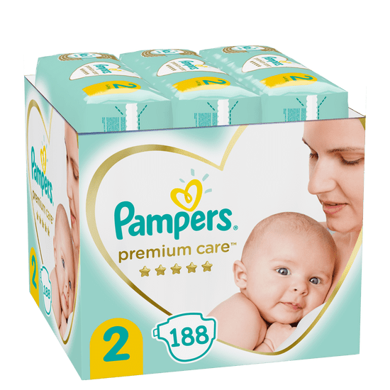 Pampers Premium Care pelenka 2 (4-8kg), 188 db