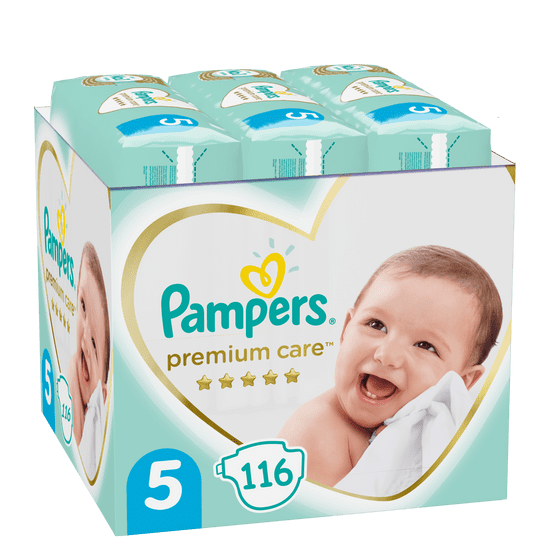 Pampers Premium Care pelenka 5 (11-16kg), 116 db