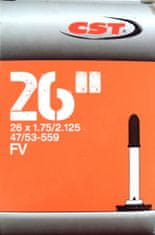 26 "x1.75-2.125 (47/53-559) FV/36mm cső 26 "x1.75-2.125 (47/53-559) FV/36mm