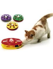 Karlie Játék macska Műanyag tányér labdával 24cm KAR