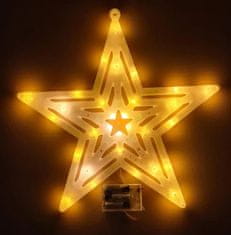 Foxter Luminous LED star XXL 40 cm meleg fehér
