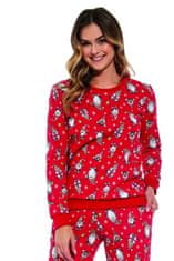 Cornette Női pizsama 163/335 Gnomes3, piros, XL