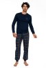 Henderson Férfi pizsama 40049 Trade, sötét kék, XL